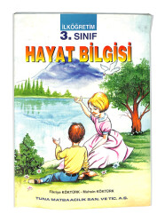 1990's İlkokul 3.Sınıf Hayat Bilgisi Ders Kitabı NDR99842 - 1