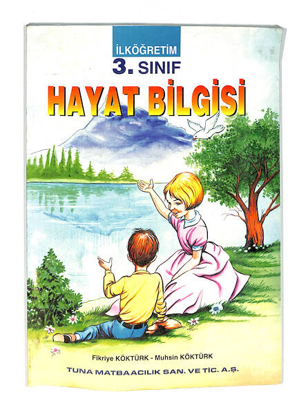 1990's İlkokul 3.Sınıf Hayat Bilgisi Ders Kitabı NDR99842 - 1