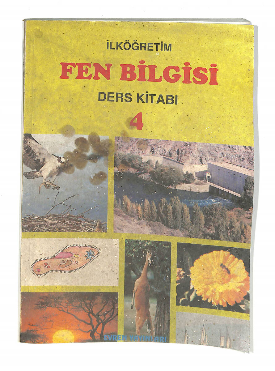 1990's İlkokul 4.Sınıf Fen Bilgisi Ders Kitabı NDR99665 - 1