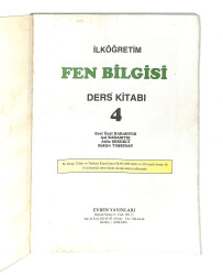 1990's İlkokul 4.Sınıf Fen Bilgisi Ders Kitabı NDR99665 - 2
