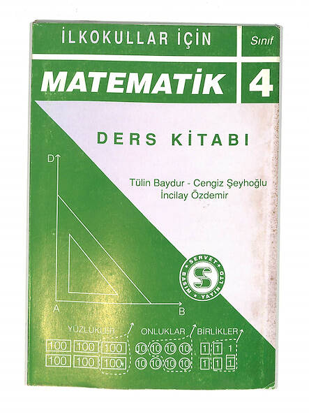 1990's İlkokul 4.Sınıf Matematik Ders Kitabı NDR99678 - 1