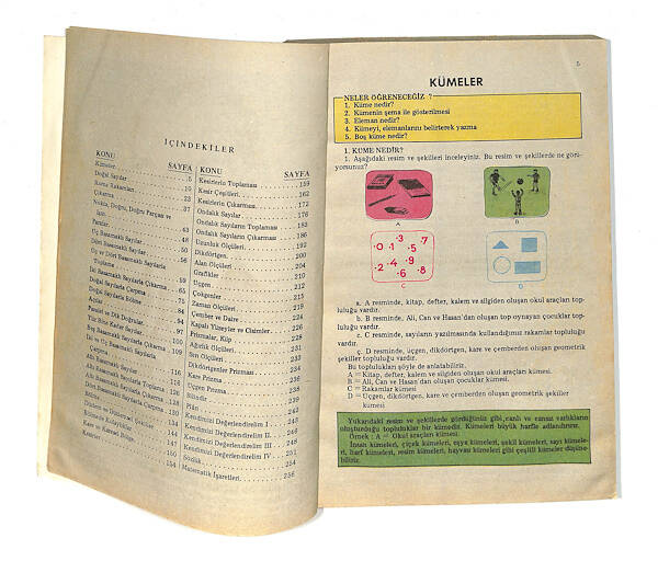 1990's İlkokul 4.Sınıf Matematik Ders Kitabı NDR99853 - 2