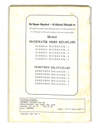 1990's İlkokul 4.Sınıf Matematik Ders Kitabı NDR99853 - 3