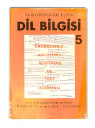 1990's İlkokul 5.Sınıf Dilbilgisi Ders Kitabı NDR99697 - 1