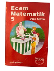 1990's İlkokul 5.Sınıf Ecem Matematik Ders Kitabı NDR99876 - 3