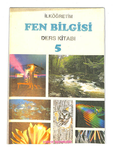1990's İlkokul 5.Sınıf Fen Bilgisi Ders Kitabı NDR99833 - 4