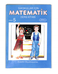 1990's İlkokul 5.Sınıf Matematik Ders Kitabı NDR99691 - 1