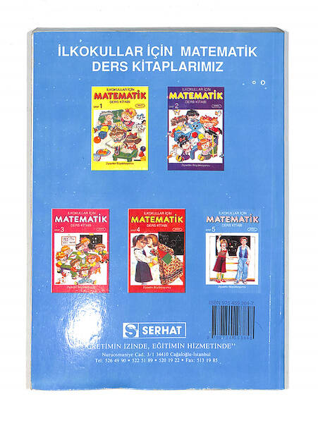 1990's İlkokul 5.Sınıf Matematik Ders Kitabı NDR99691 - 3