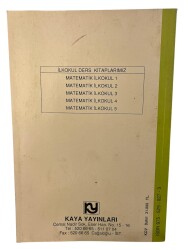 1990's İlkokul 5.Sınıf Matematik Ders Kitabı NDR99875 - 3