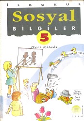 1990's İlkokul 5.Sınıf Sosyal Bilgiler Ders Kitabı NDR99903 - Gökçekoleksiyon