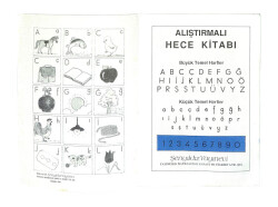 1990's İlkokul Hece Kitabı NDR99653 - 2