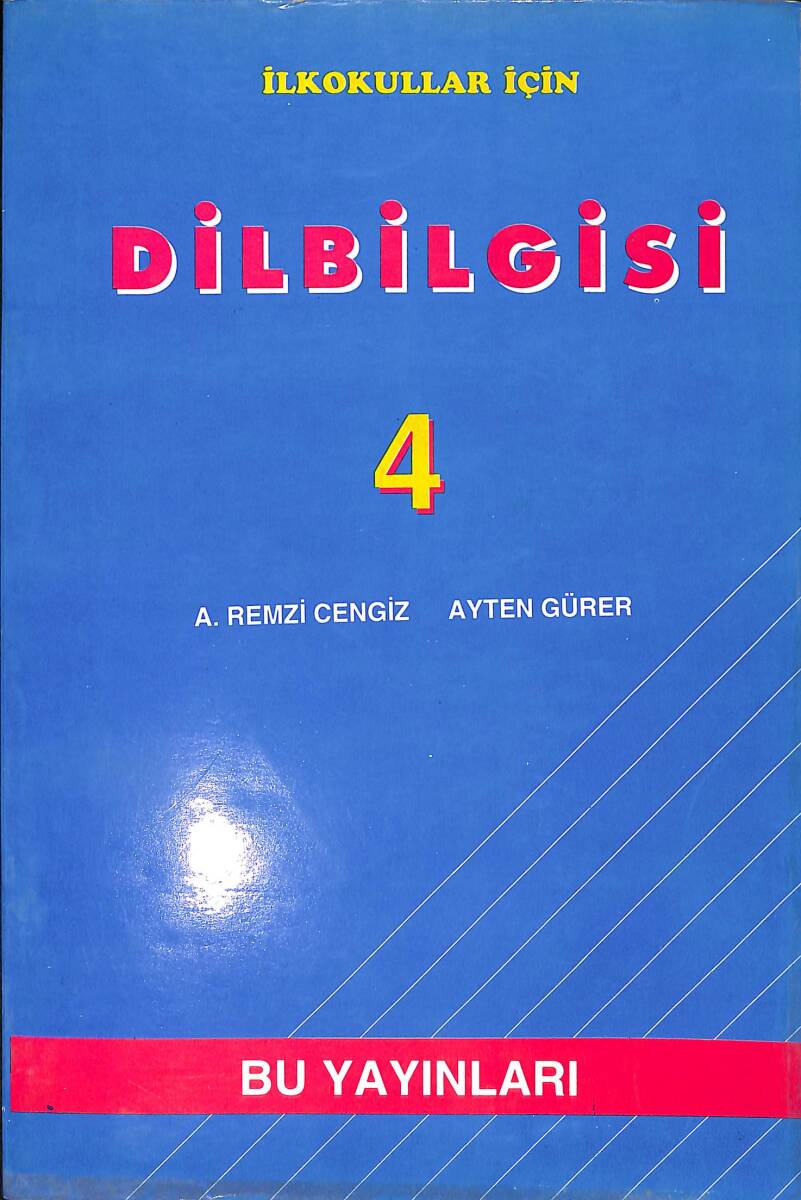 1990's İlkokullar İçin 4.Sınıf Dil Bilgisi Ders Kitabı NDR99972 - 1