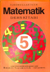 1990's İlkokullar İçin 5.Sınıf Matematik Ders Kitabı NDR99925 - 1
