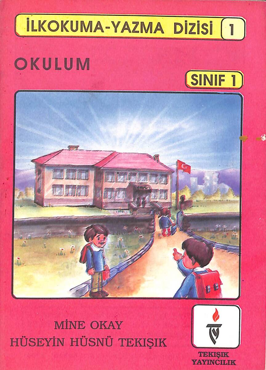 1990's İlkokuma-Yazma Dizisi 1 Okulum Sınıf 1 NDR100020 - 4