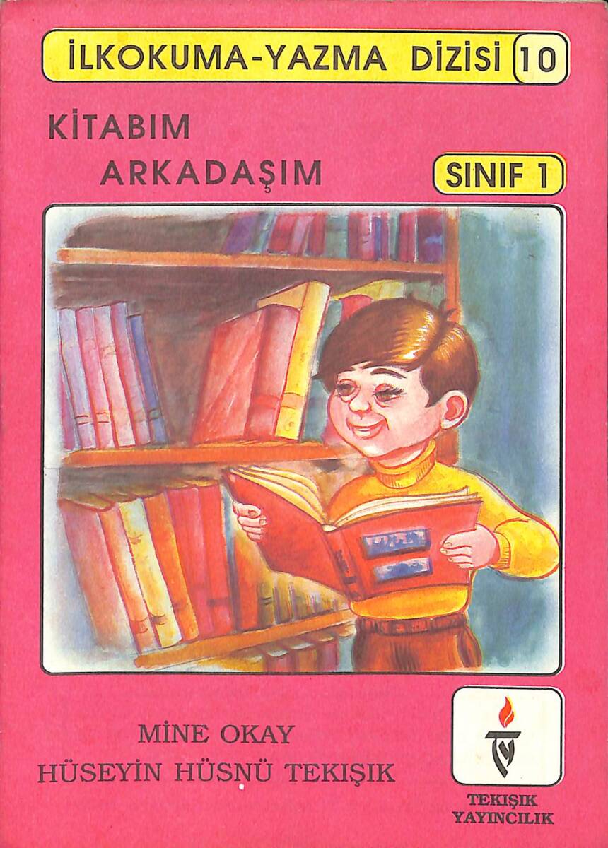 1990's İlkokuma-Yazma Dizisi 10 Kitabım Arkadaşım Sınıf 1 NDR101158 - 1