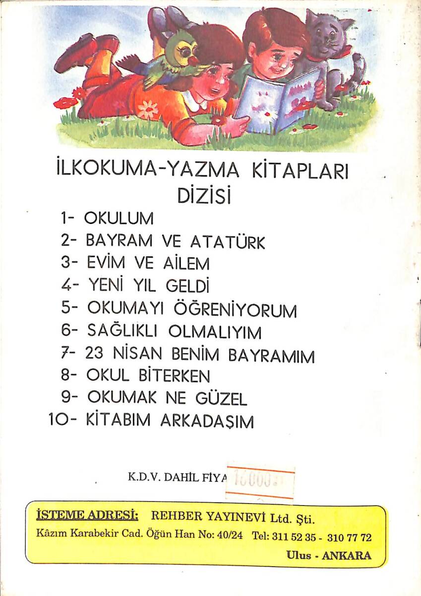 1990's İlkokuma-Yazma Dizisi 2 Bayram Ve Atatürk Sınıf 1 NDR101151 - 3