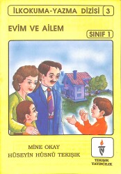 1990's İlkokuma-Yazma Dizisi 3 Evim Ve Ailem Sınıf 1 NDR101152 - Gökçekoleksiyon
