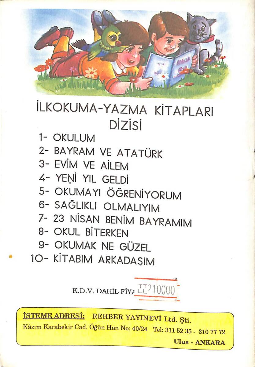 1990's İlkokuma-Yazma Dizisi 3 Evim Ve Ailem Sınıf 1 NDR101152 - 3