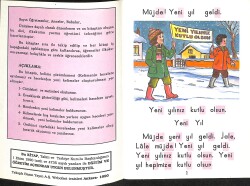 1990's İlkokuma-Yazma Dizisi 4 Yeni Yıl Geldi Sınıf 1 NDR100017 - 2