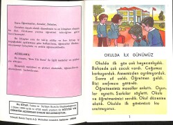 1990's İlkokuma-Yazma Dizisi 8 Okul Biterken Sınıf 1 NDR101153 - 2