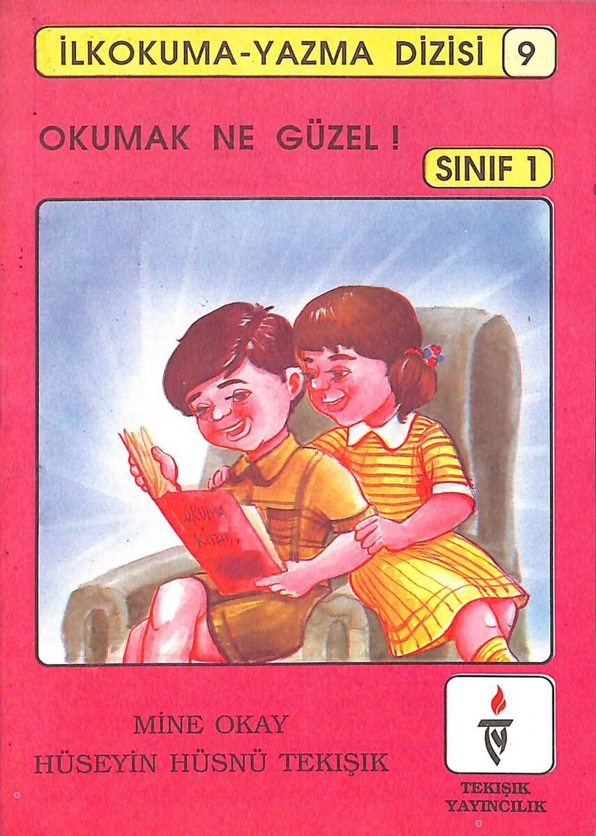 1990's İlkokuma-Yazma Dizisi 9 Okumak Ne Güzel ! Sınıf 1 NDR100012 - 1
