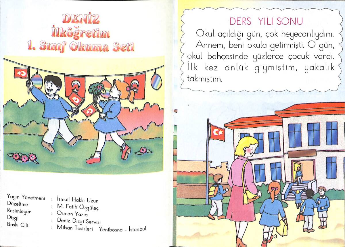 1990's Kolay Okuma Serisi Ders Yılı Sonu 1.Sınıf Sayı: 8 NDR100003 - 2