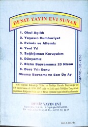 1990's Kolay Okuma Serisi Okul Açıldı 1.Sınıf Sayı: 1 NDR100009 - 3