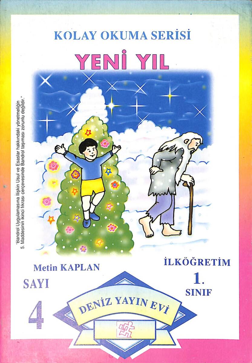 1990's Kolay Okuma Serisi Yeni Yıl 1.Sınıf Sayı: 4 NDR100007 - 4