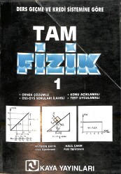 1990's Lise 1.Sınıf Ders Geçme Ve Kredi Sistemine Göre Tam Fizik Yardımcı Ders Kitabı NDR101198 - 4
