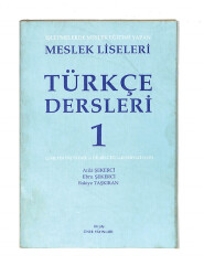 1990's Lise 1.Sınıf Türkçe Dersleri Kitabı NDR99731 - 1