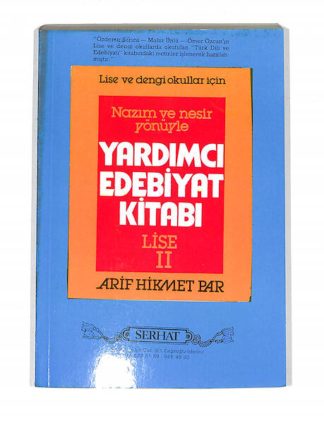 1990's Lise 2.Sınıf Nazım Ve Nesir Yönüyle Yardımcı Edebiyat Kitabı NDR99810 - 1
