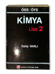 1990's Lise 2.Sınıf ÖSS/ÖYS Kimya Kitabı NDR99765 - 4