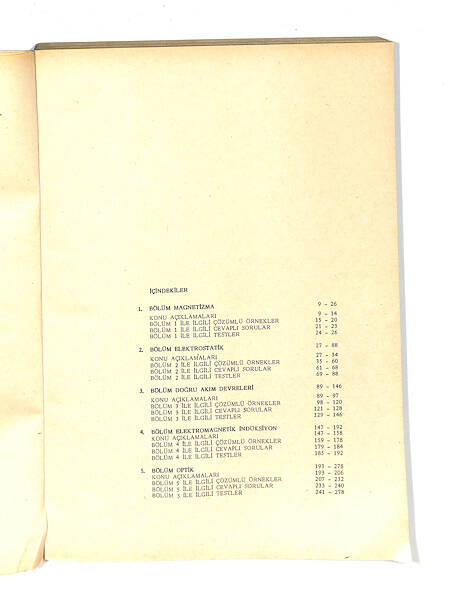 1990's Lise 2.Sınıf Üniversite Adayları İçin Konu Açıklamalı-Örnek Çözümlü-Test Uygulamalı Fizik Kitabı NDR99793 - 2