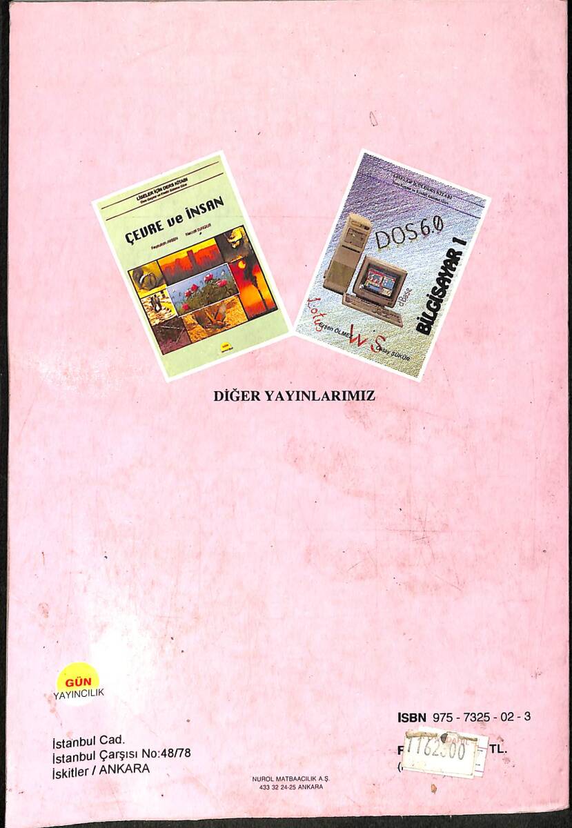 1990's Liseler İçin 2.Sınıf Bilgisayar Ders Kitabı NDR99915 - 3