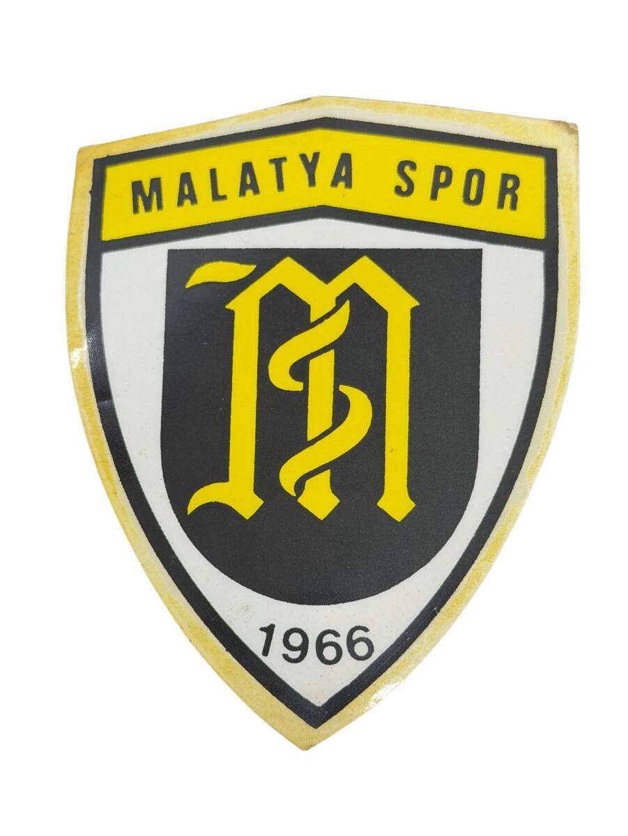 1990's Malatya Spor Arma Sticker Çıkartma AKS2012 - 1