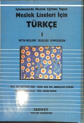 1990's Meslek Liseleri İçin 1.Sınıf Türkçe Ders Kitabı NDR99883 - 4