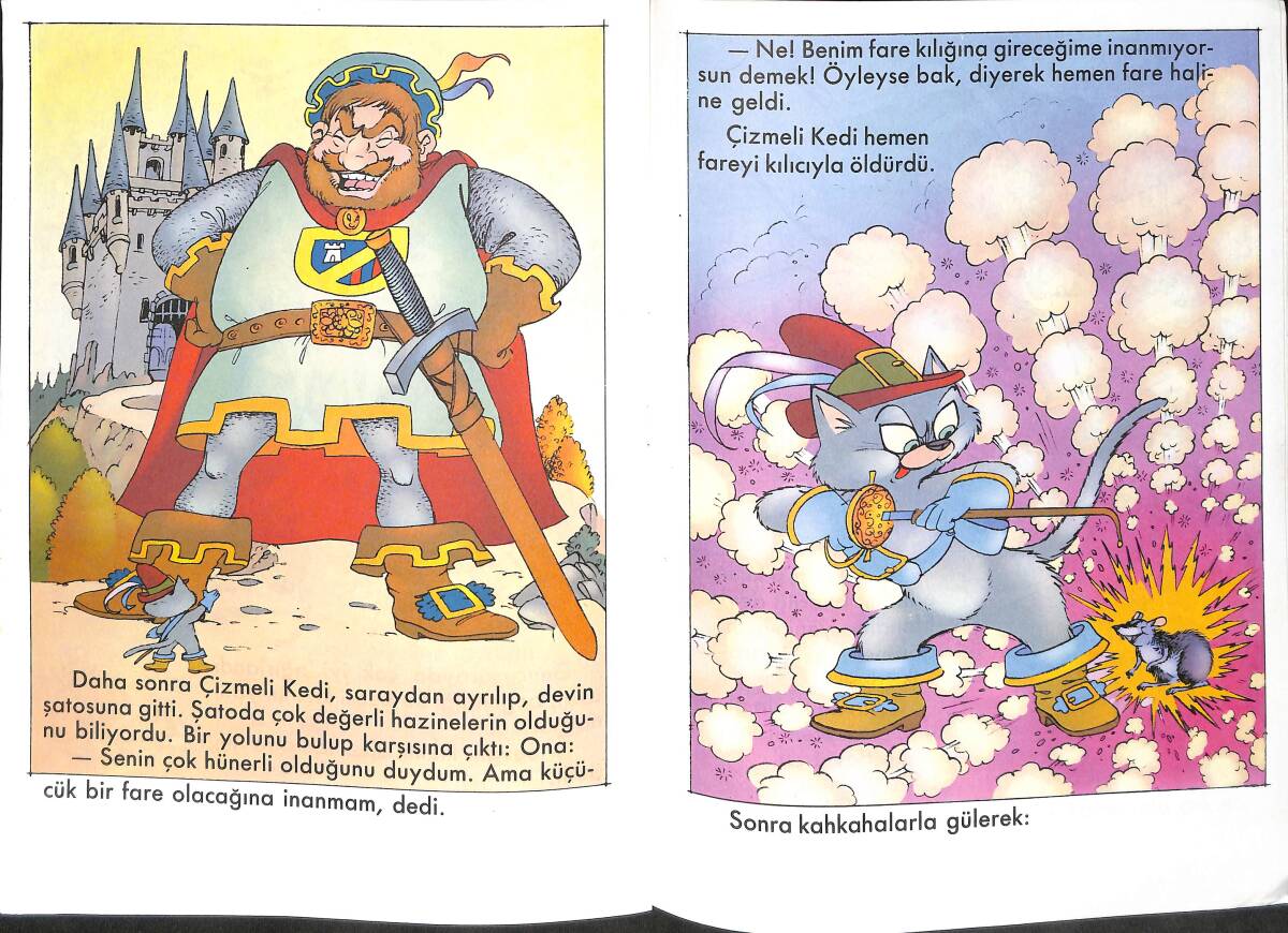 1990's Öğün Yayınları – Çizmeli Kedi NDR101904 - 2
