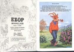 1990's Onur Dizisi 4 - Ezop Masalları Serisi Ağustos Böceği İle Karınca-İnatçı Keçiler-Uçmaya Özenen Kaplumbağa NDR100098 - 2