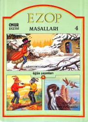 1990's Onur Dizisi 4 - Ezop Masalları Serisi Ağustos Böceği İle Karınca-İnatçı Keçiler-Uçmaya Özenen Kaplumbağa NDR100098 - 4