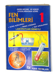 1990's Ortaokul 1.Sınıf Ders Geçme Ve Kredi Uygulamasına Göre Fen Bilimleri Kitabı NDR99751 - 1