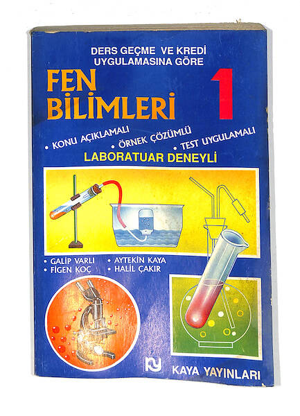 1990's Ortaokul 1.Sınıf Ders Geçme Ve Kredi Uygulamasına Göre Fen Bilimleri Kitabı NDR99751 - 1