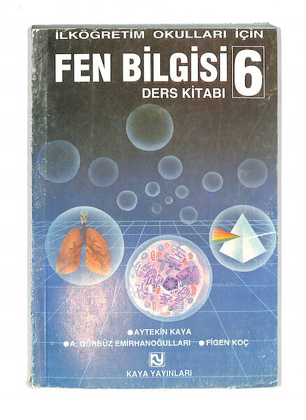 1990's Ortaokul 1.Sınıf Fen Bilgisi Ders Kitabı NDR99761 - 1