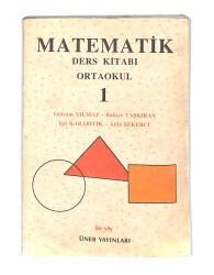 1990's Ortaokul 1.Sınıf Matematik Ders Kitabı NDR99762 - 4