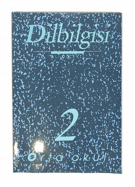 1990's Ortaokul 2.Sınıf Dilbilgisi Ders Kitabı NDR99745 - 1
