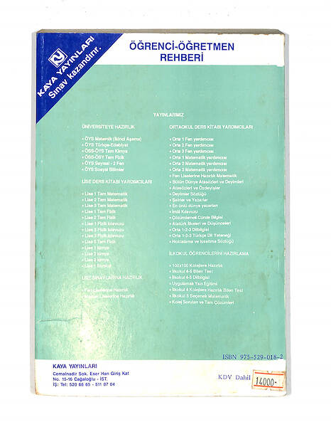 1990's Ortaokul 2.Sınıf Yeni Programa Göre Yazılmış Çok Yönlü Matematik Yardımcısı Kitabı NDR99738 - 3