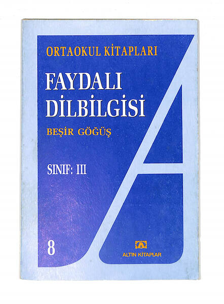 1990's Ortaokul 3.Sınıf Faydalı Dilbilgisi Ders Kitabı NDR99759 - 1