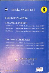 1990's Ortaokullar İçin 8.Sınıf Türkçe Ders Kitabı NDR99954 - 3