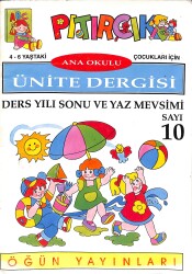 1990's Pıtırcık Ana Okulu Ünite Dergisi Boyama Kitabı Sayı : 10 NDR100171 - Gökçekoleksiyon