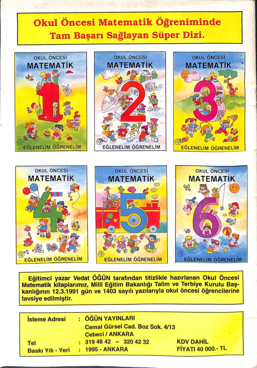 1990's Pıtırcık Ana Okulu Ünite Dergisi Boyama Kitabı Sayı : 10 NDR100171 - 3