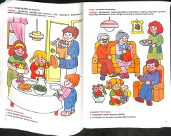 1990's Pıtırcık Ana Okulu Ünite Dergisi Evimiz Ve Ailemiz Sayı : 2 NDR101090 - 2